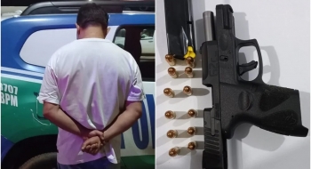 Dono de lanchonete é preso suspeito de apontar arma e ameaçar casal que devia três sanduíches